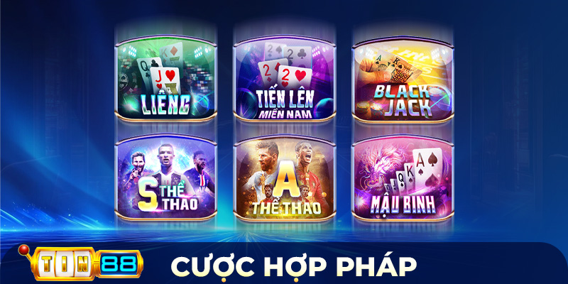 Cược Hợp Pháp Tin88 – An Toàn, Minh Bạch Và Uy Tín Tuyệt Đối