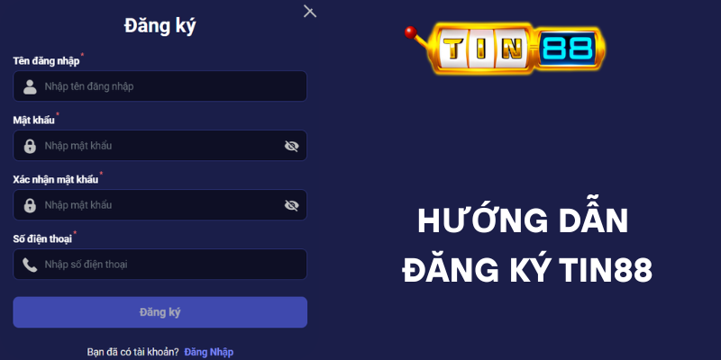 Hướng Dẫn Đăng Ký Tin88